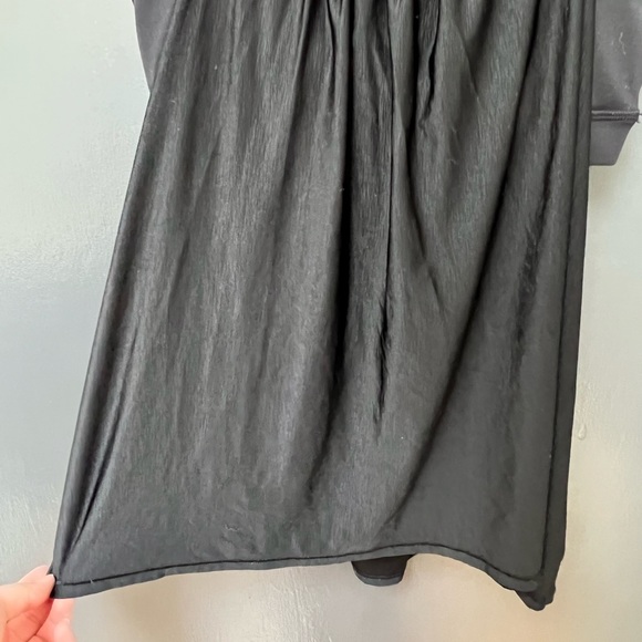 Lululemon Flow Y 2 in 1 Tank Black Size 8 - Picture 3 of 6